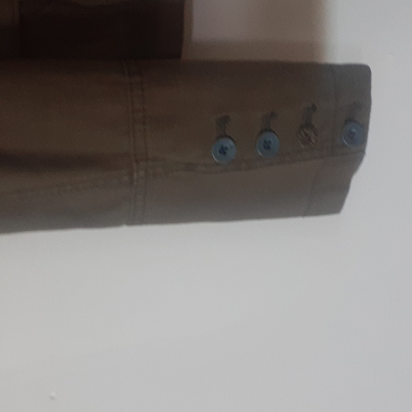 Anthropology Hei hei woman's green blazer jacket size 4 - Picture 3 of 15